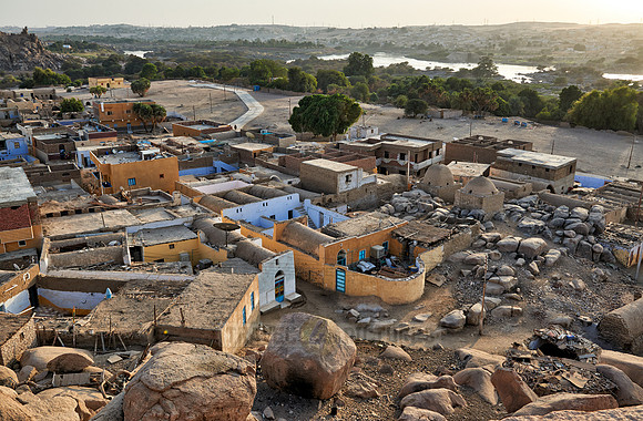 nubian village near Aswan