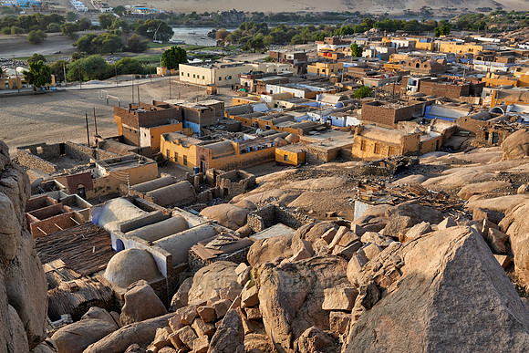 nubian village near Aswan