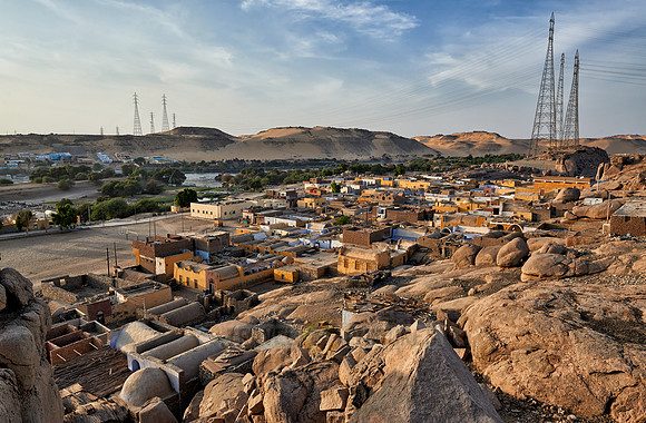 nubian village near Aswan