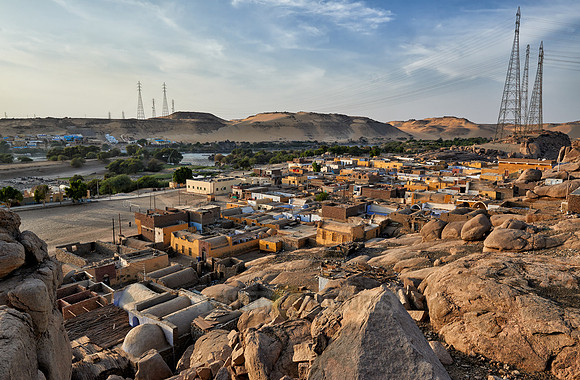 nubian village near Aswan