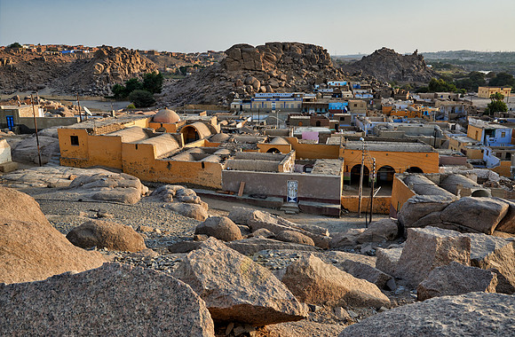 nubian village near Aswan