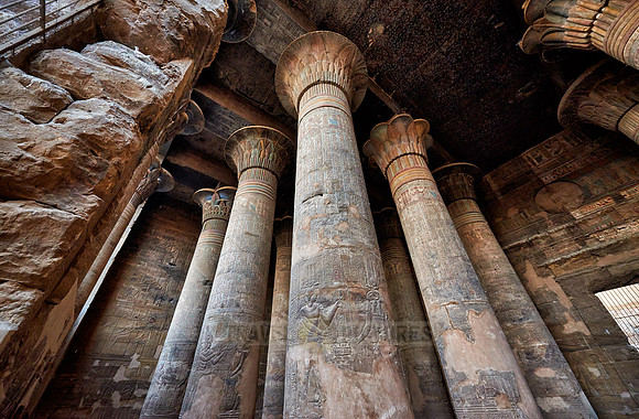 columns with inscriptions