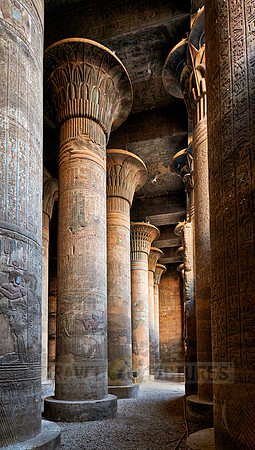 columns with inscriptions