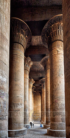 columns with inscriptions