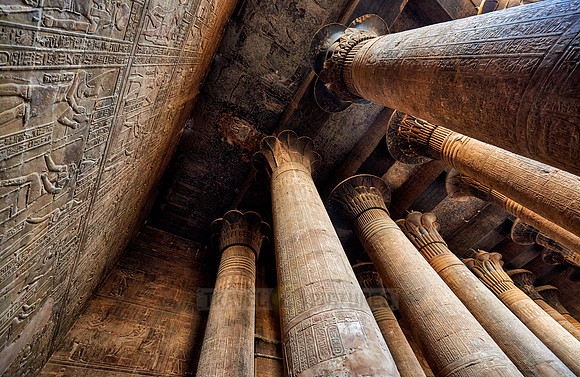 columns with inscriptions