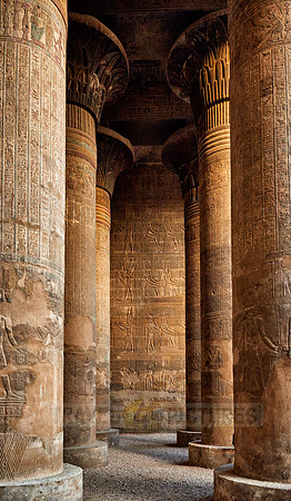 columns with inscriptions
