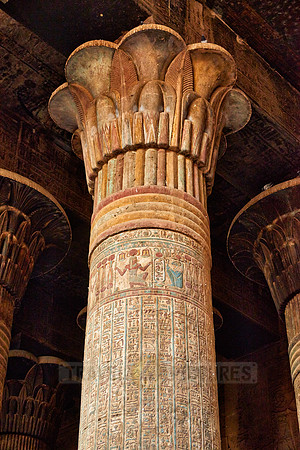 columns with inscriptions