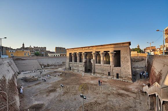 outside view of the Temple of Khnum