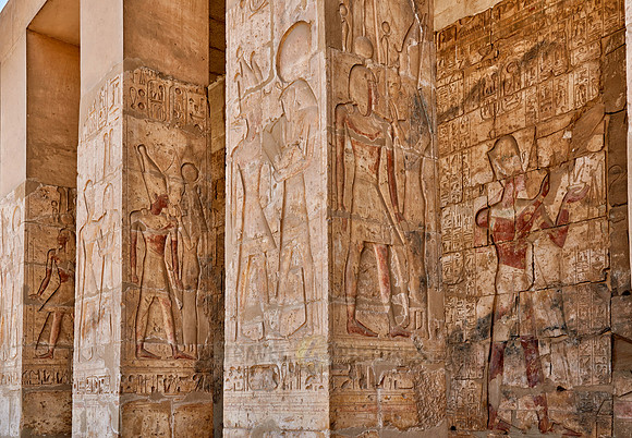 outside view of Temple of Seti I