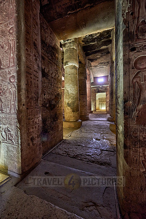 interior shot of Temple of Seti I