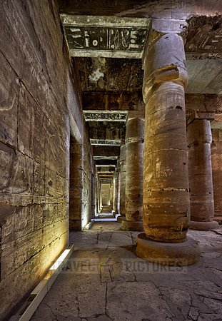interior shot of Temple of Seti I