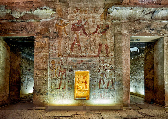 hieroglyphs, stone carving and  wall paintings