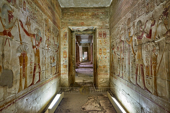 hieroglyphs, stone carving and  wall paintings