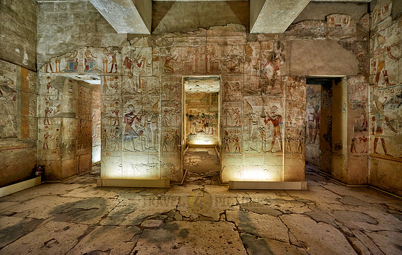 hieroglyphs, stone carving and  wall paintings