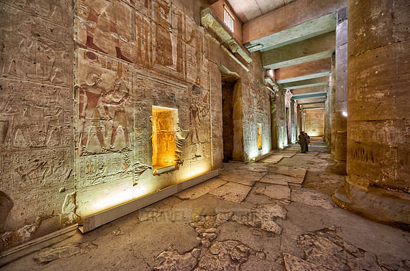 interior shot of Temple of Seti I