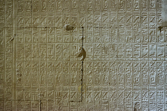 inscriptions in Temple of Seti I