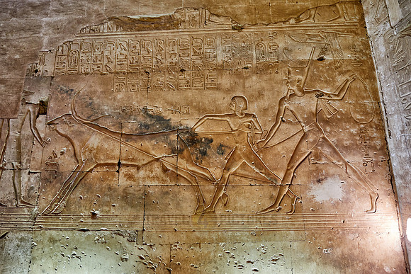 inscriptions in Temple of Seti I