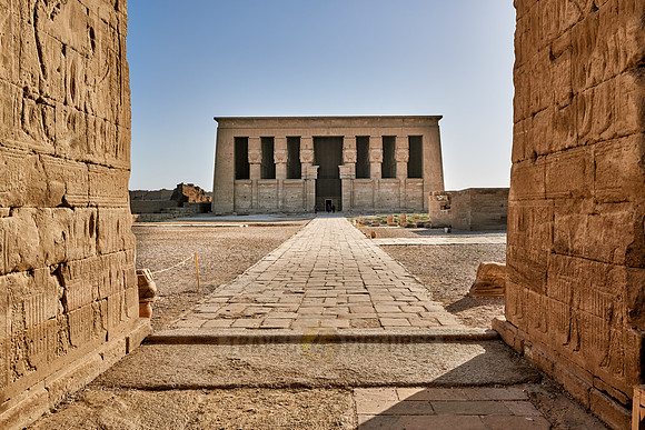 Hathor temple in ptolemaic Dendera Temple complex