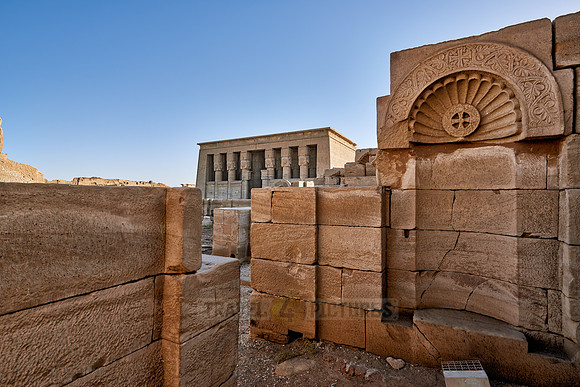 Hathor temple in ptolemaic Dendera Temple complex