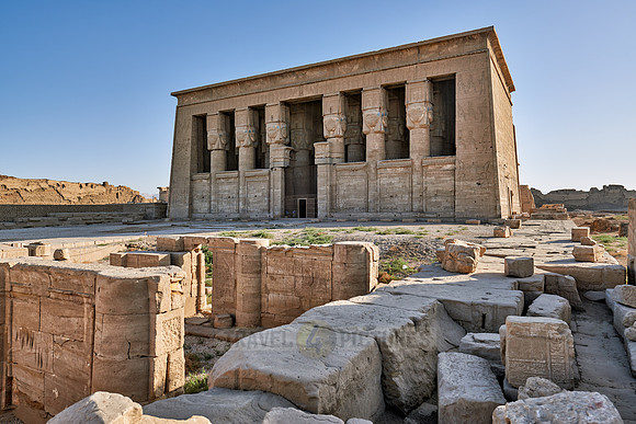 Hathor temple in ptolemaic Dendera Temple complex