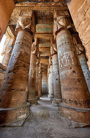 Hypostyle Hall of Hathor temple