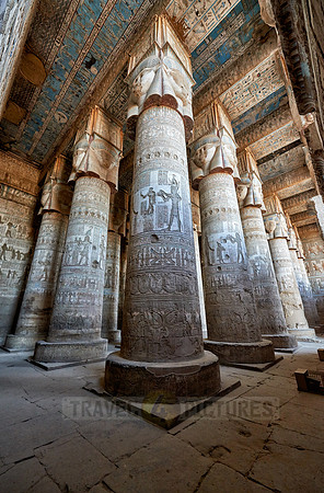 Hypostyle Hall of Hathor temple