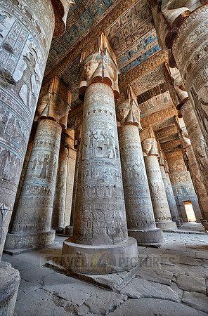 Hypostyle Hall of Hathor temple