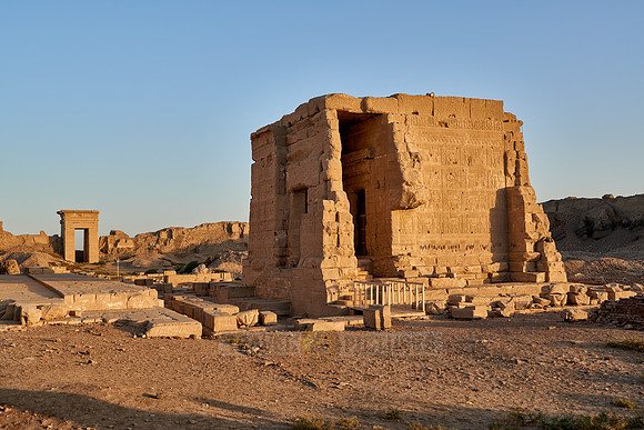 Iseum behind Hathor temple
