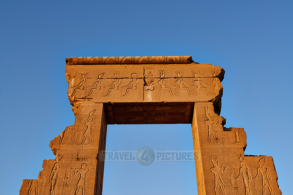 Pro-Pylon to ptolemaic Dendera Temple complex