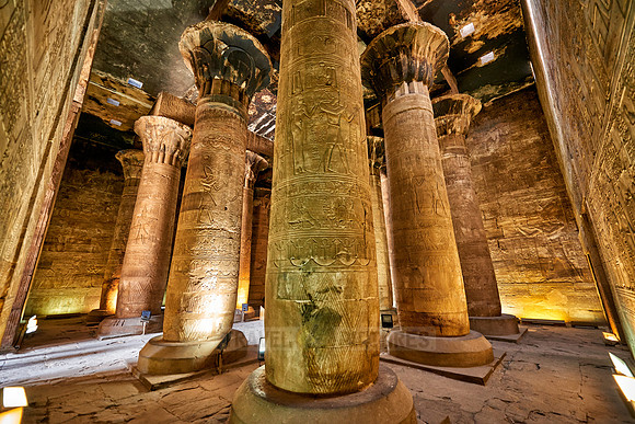 columns of second Hypostyle or festival hall