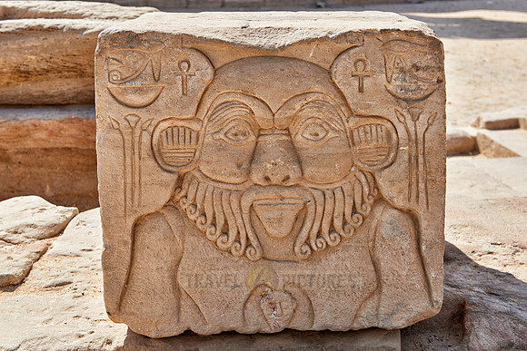 Relief of the god Bes