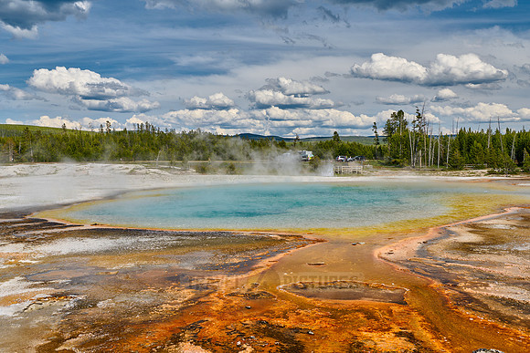 Rainbow Pool, Black Sand Basin, Yellowstone National Park