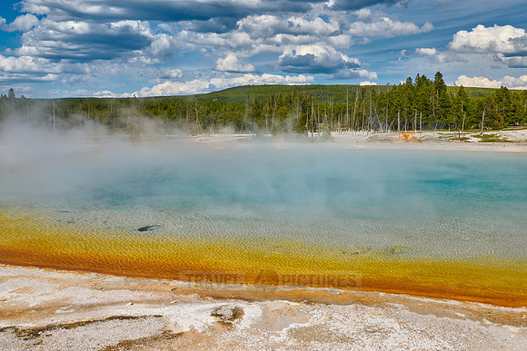 Sunset Lake, Black Sand Basin, Yellowstone National Park