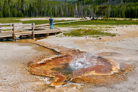 Handkerchief Pool, Black Sand Basin, Yellowstone National Park