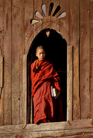 young monks at Shwe Yaungwe monastery
