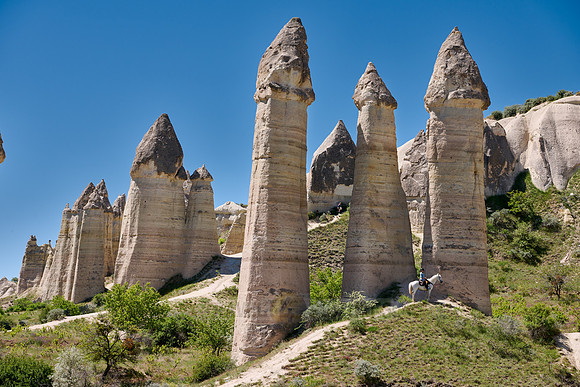 landscape of love valley near Göreme