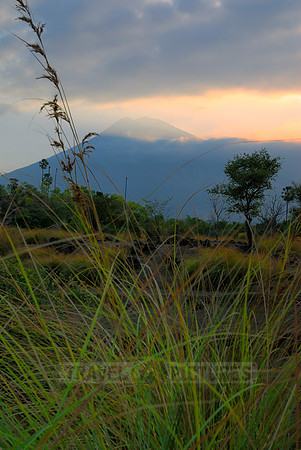 Gunung Agung volcano