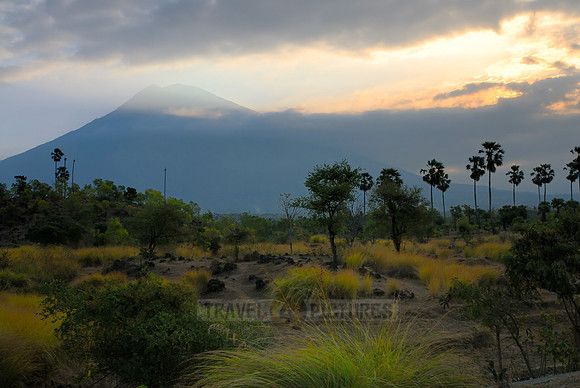 Gunung Agung volcano