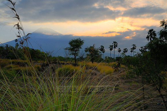 Gunung Agung volcano