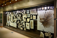 interior shot of Visitor Center of Fossil Butte National Monument