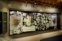interior shot of Visitor Center of Fossil Butte National Monument