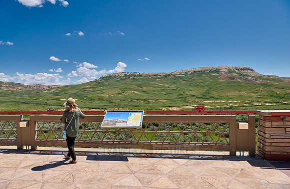 Visitor Center of Fossil Butte National Monument