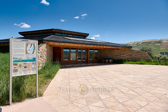 Visitor Center of Fossil Butte National Monument
