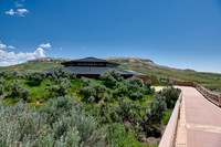 Visitor Center of Fossil Butte National Monument