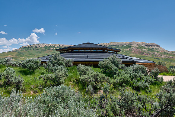 Visitor Center of Fossil Butte National Monument