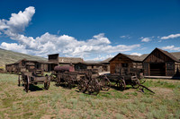 outside view of Old Trail Town, Cody