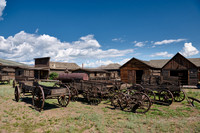 outside view of Old Trail Town, Cody