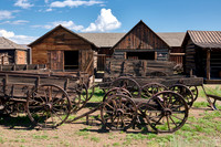 outside view of Old Trail Town, Cody