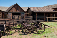 outside view of Old Trail Town, Cody