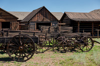 outside view of Old Trail Town, Cody